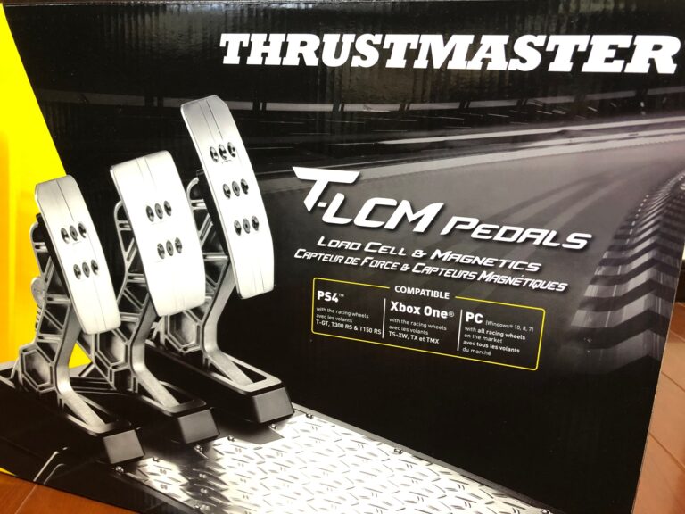 Thrustmaster T-LCM Pedals コスパ最高！ロードセルペダル レビュー - みなもブログ