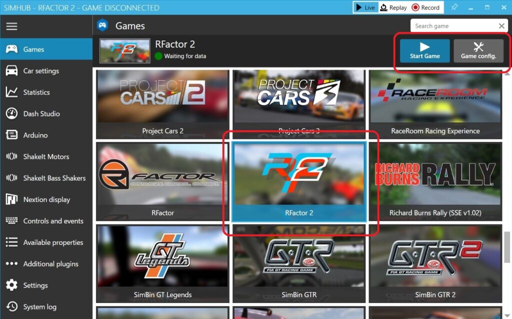 『SimHub』の初期設定方法、使い方について - みなもブログ