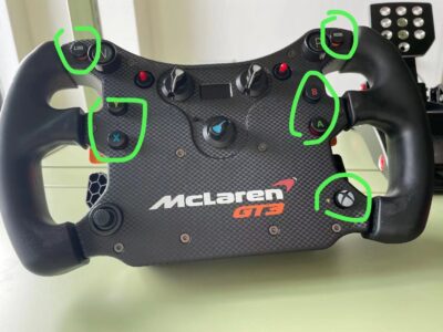 『Fanatec CSL ELITE STEERING WHEEL MCLAREN GT3 V2