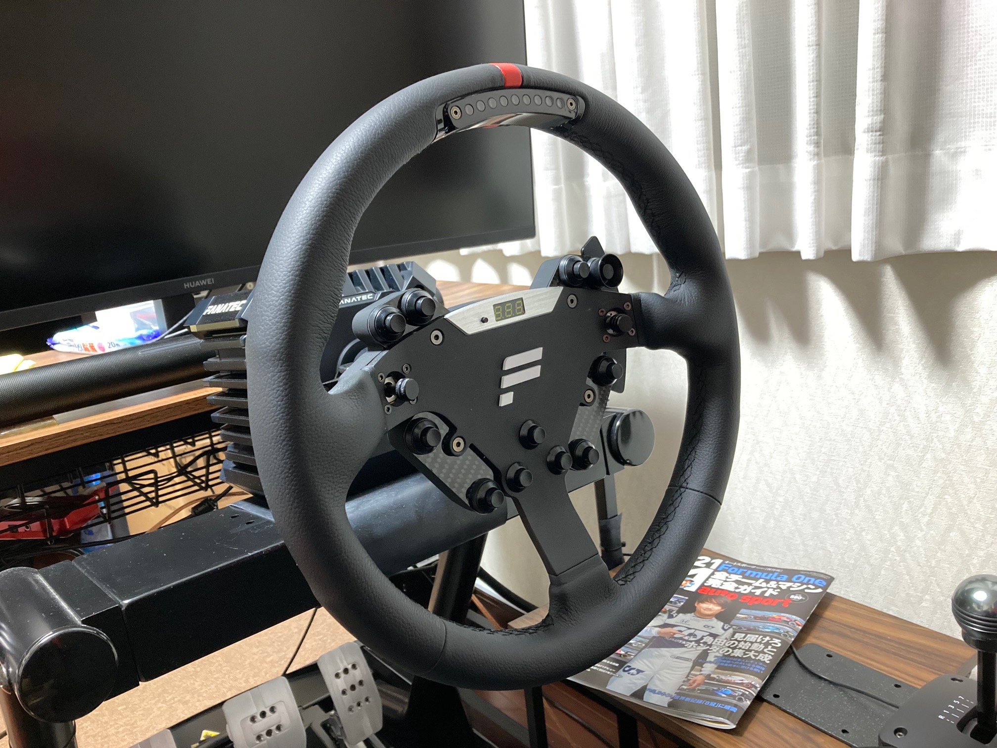 高級ステアリング（？）『Fanatec ClubSport Steering Wheel RS』購入 